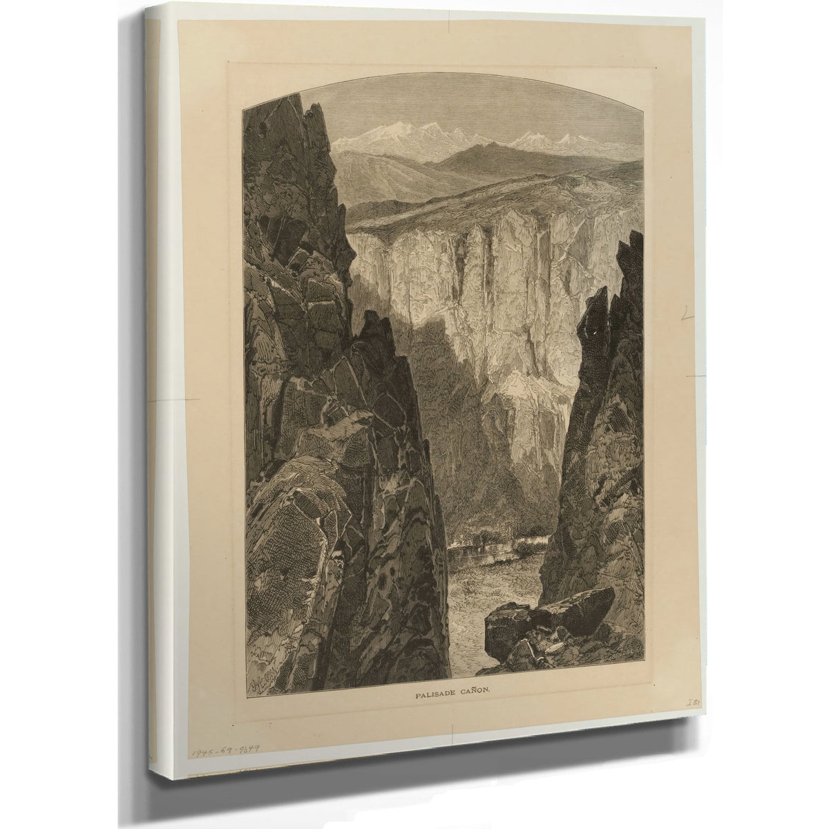 Palisade Ca Non Sic 0002 By Thomas Moran