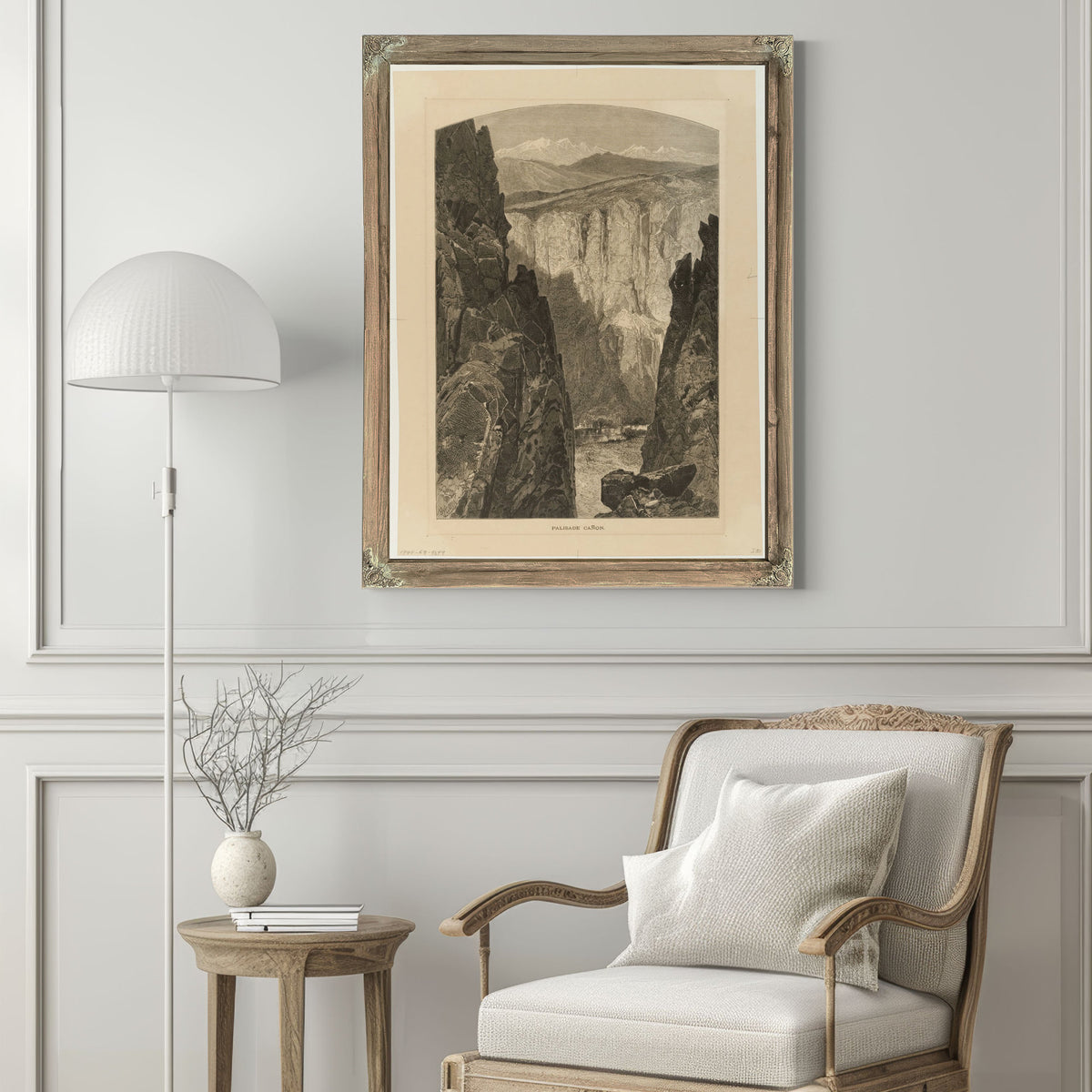 Palisade Ca Non Sic 0002 By Thomas Moran