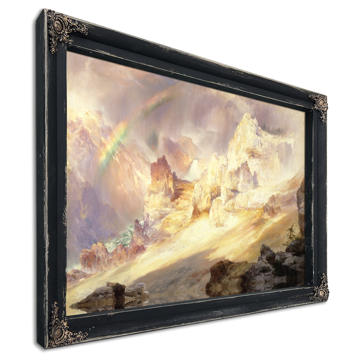 Rainbow Over Grand Canyon the 02 By Thomas Moran