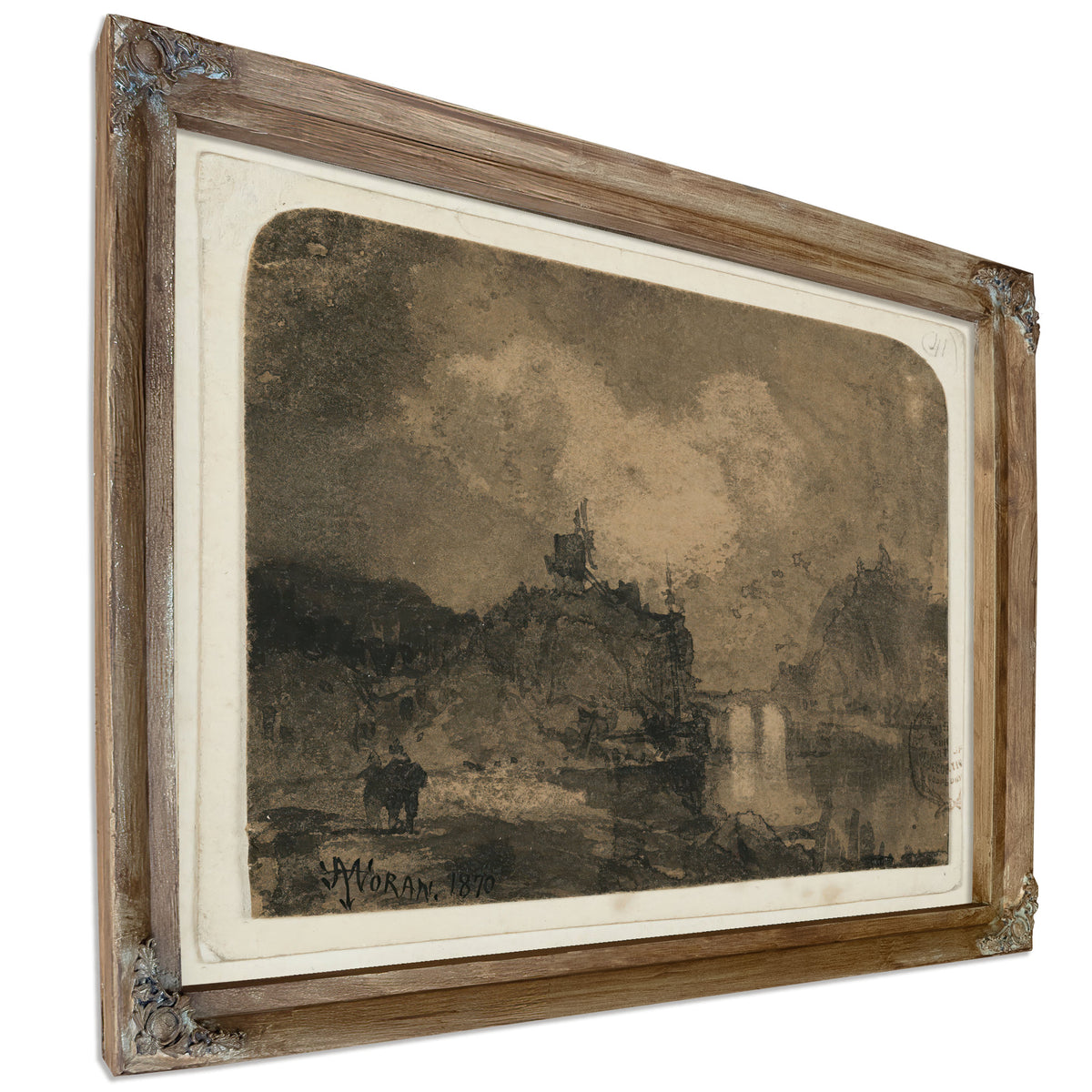 River Scene Grand Canyon Colorado 0001 By Thomas Moran