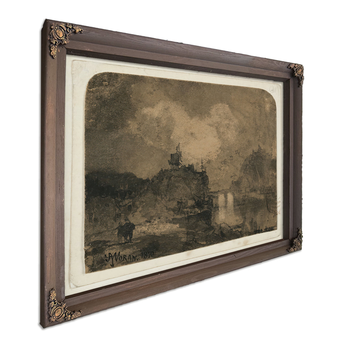 River Scene Grand Canyon Colorado 0001 By Thomas Moran