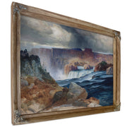 Shoshone Falls Idaho Thomas Moran By Thomas Moran