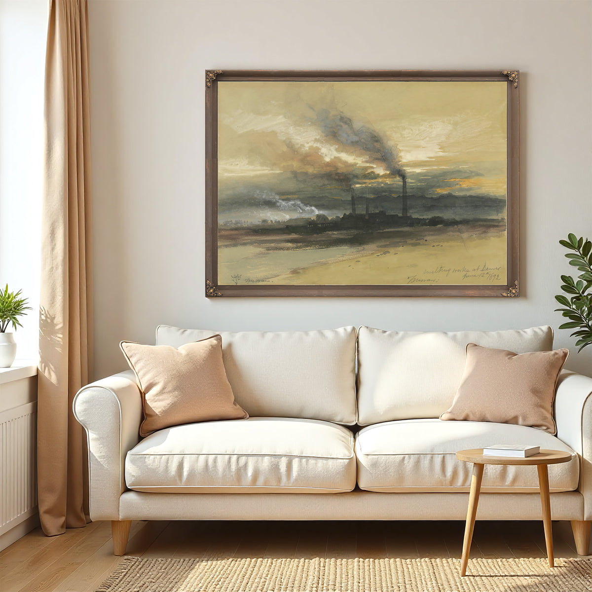Smelting Works Denver 0006 By Thomas Moran