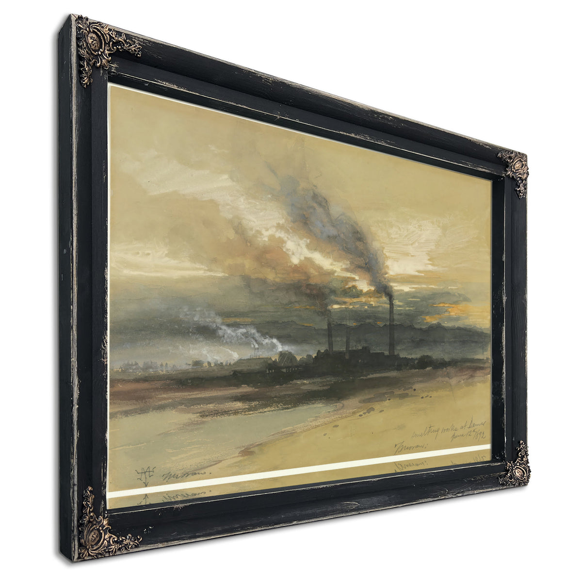 Smelting Works Denver 0006 By Thomas Moran