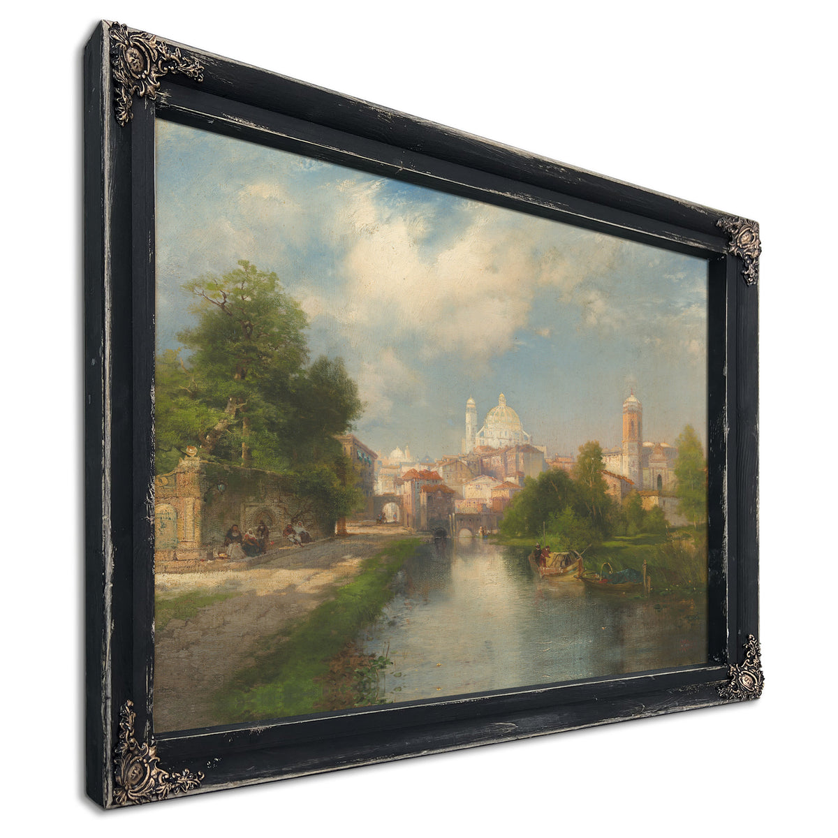 The City Mexico 0001 By Thomas Moran