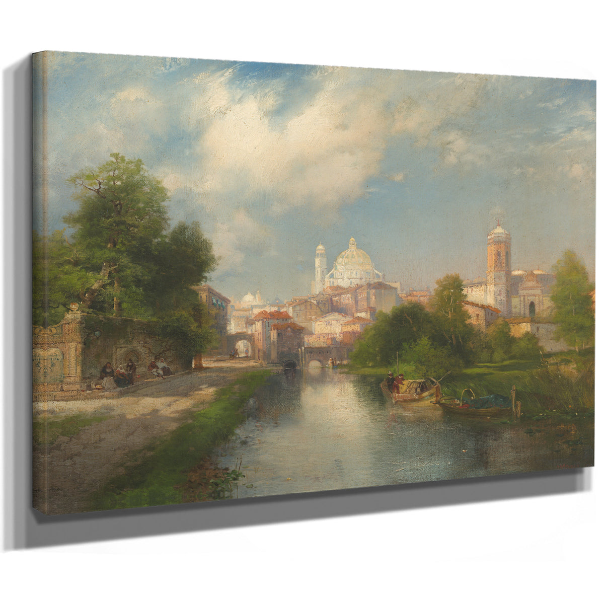 The City Mexico 0001 By Thomas Moran