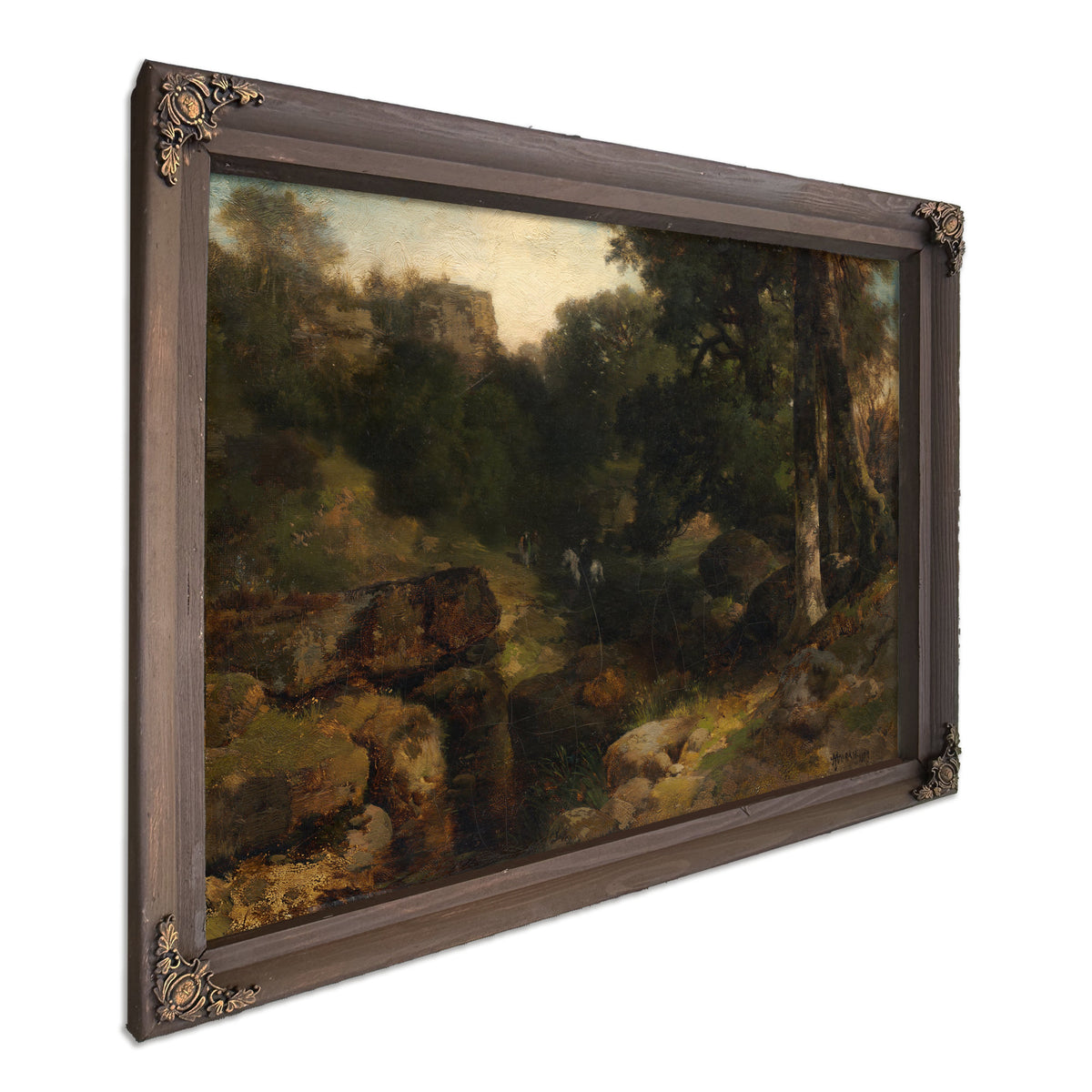 The Dell 1955 671 Cleveland Museum Art By Thomas Moran