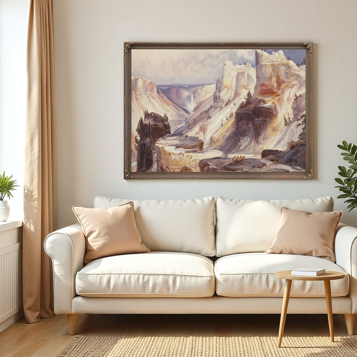 The Grand Canon the Yellowstone By Thomas Moran