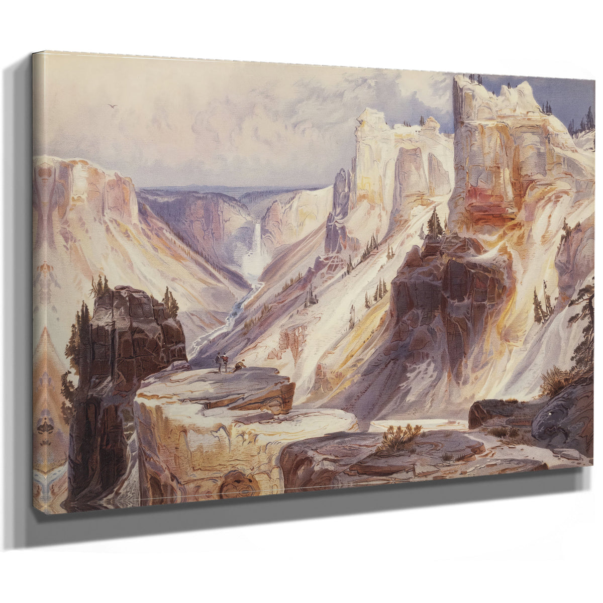 The Grand Canon the Yellowstone By Thomas Moran