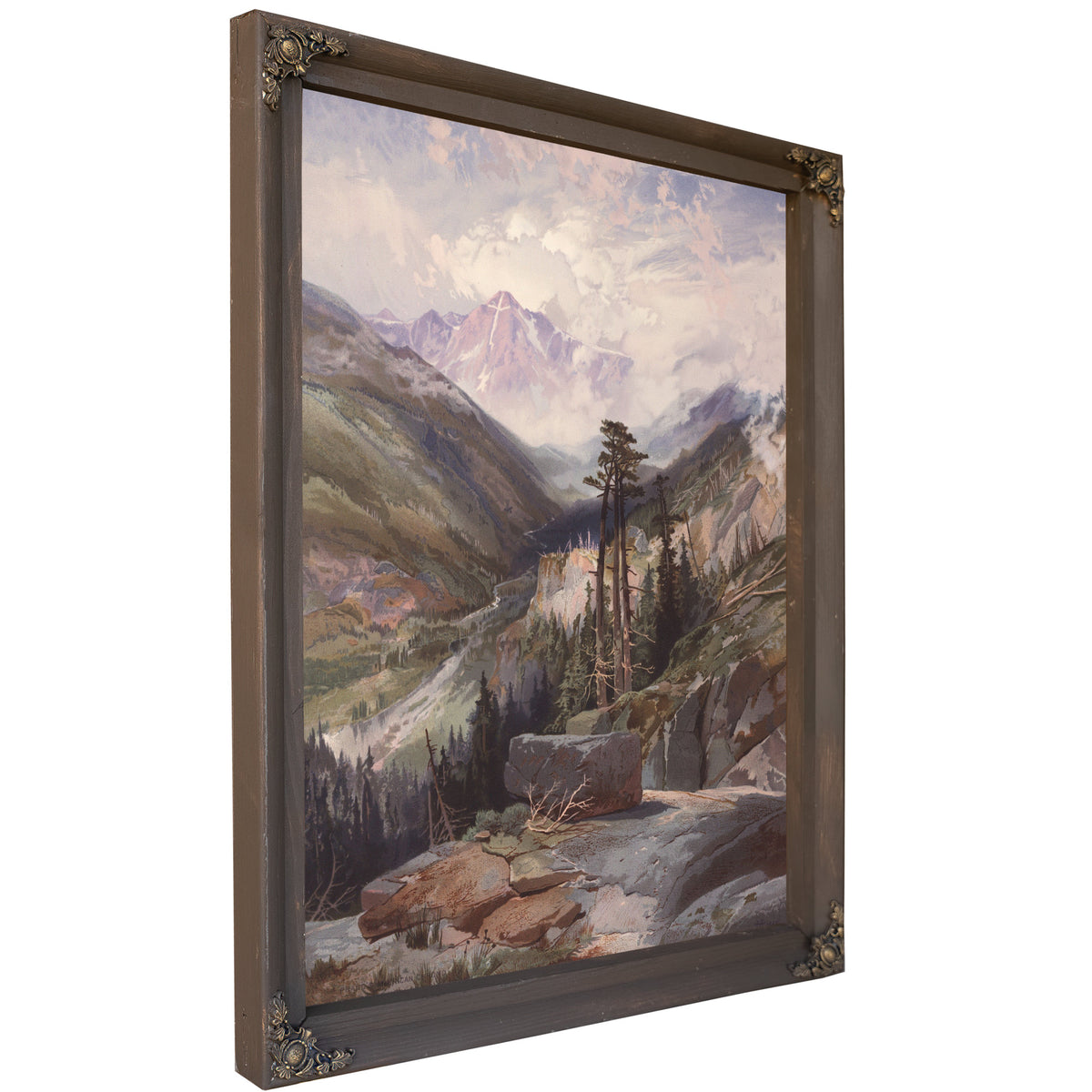 The Mountain the Holy Cross Colorado 02 By Thomas Moran