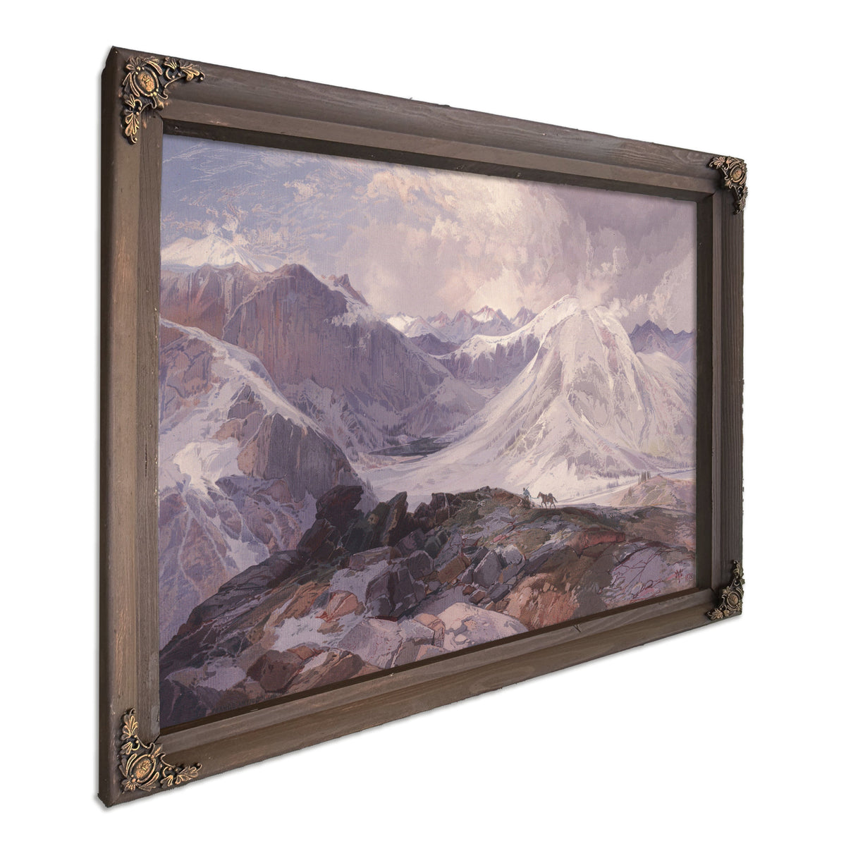 The Musquito Trail Rocky Mountains 02 By Thomas Moran