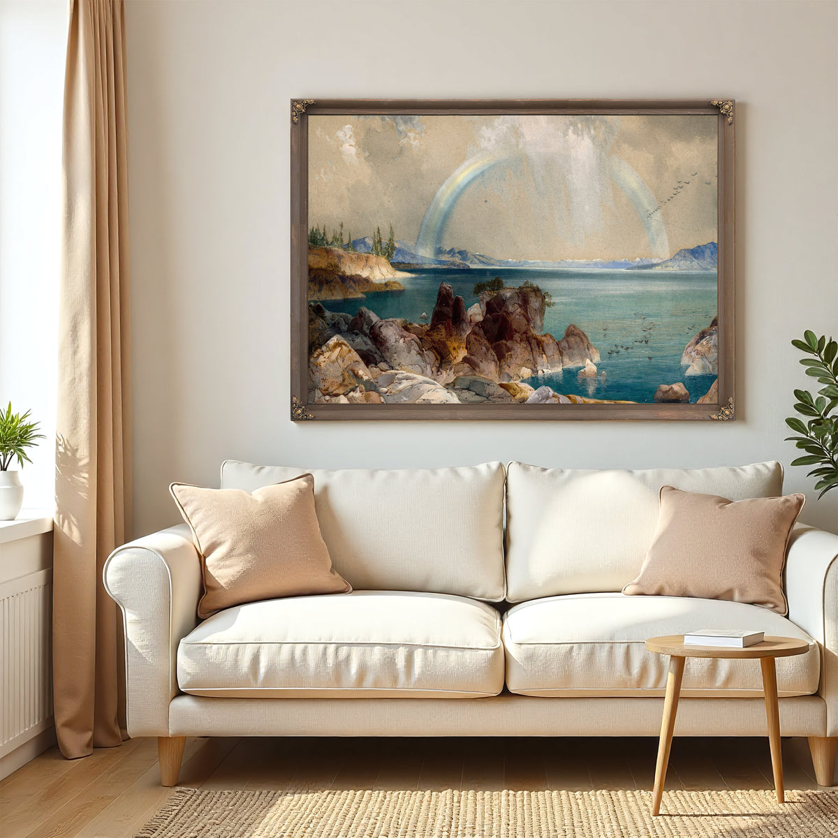 The Southern Arm the Yellowstone Lake 02 By Thomas Moran