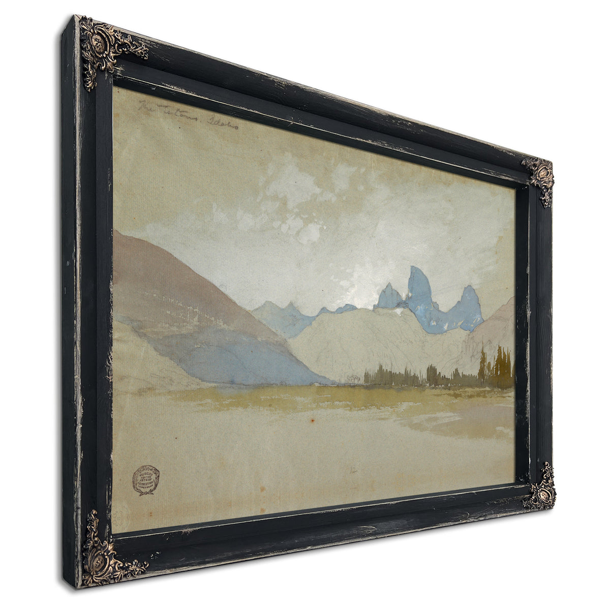 The Tetons Idaho 02 By Thomas Moran