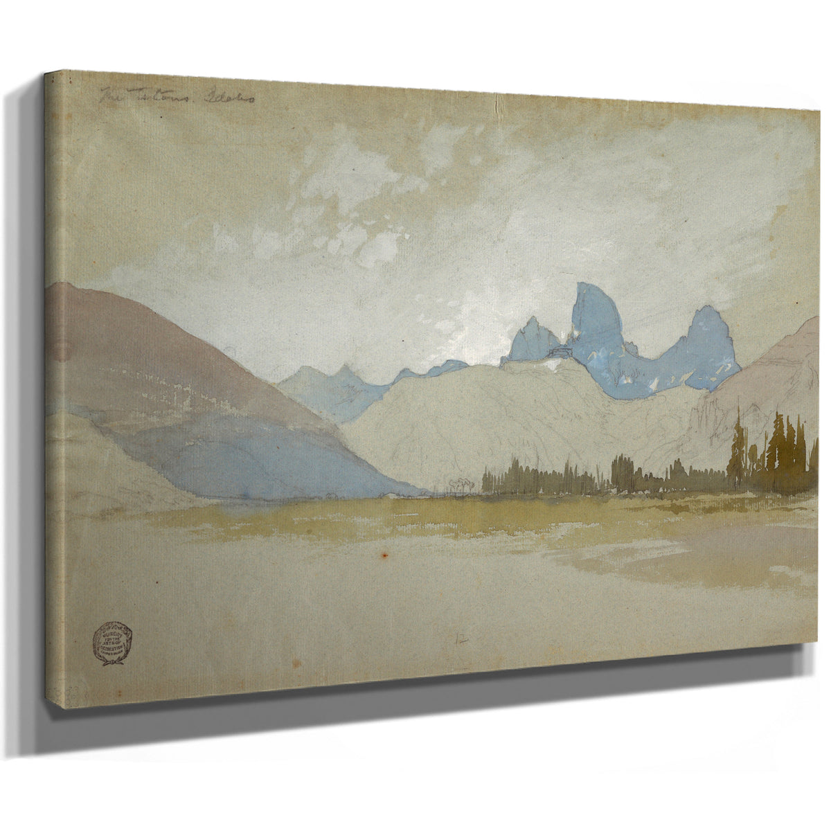 The Tetons Idaho 02 By Thomas Moran
