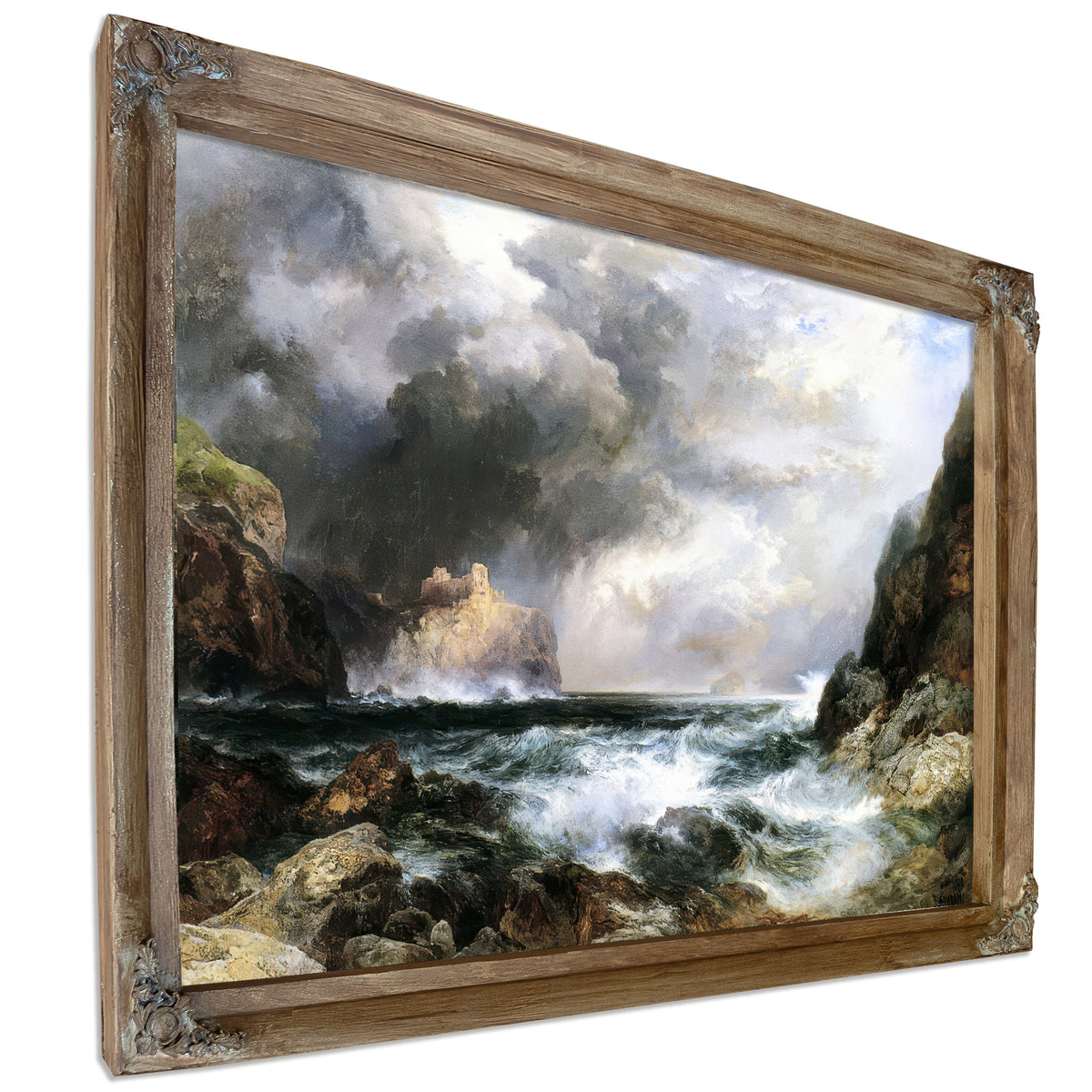Thomas Moran Castle Scotland 1910 By Thomas Moran