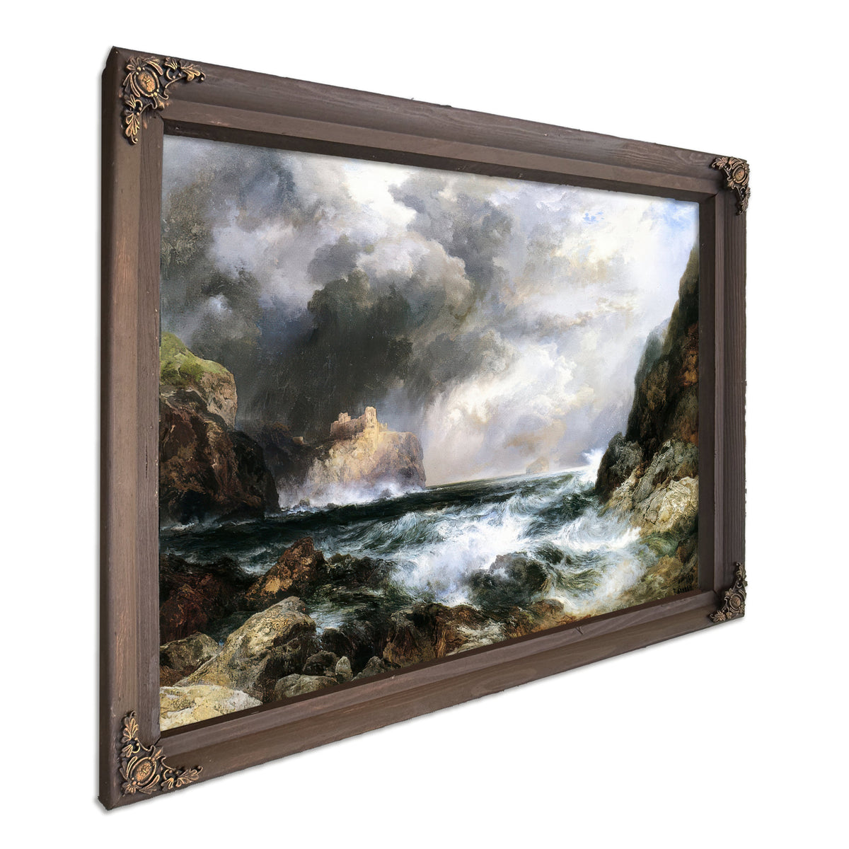 Thomas Moran Castle Scotland 1910 By Thomas Moran