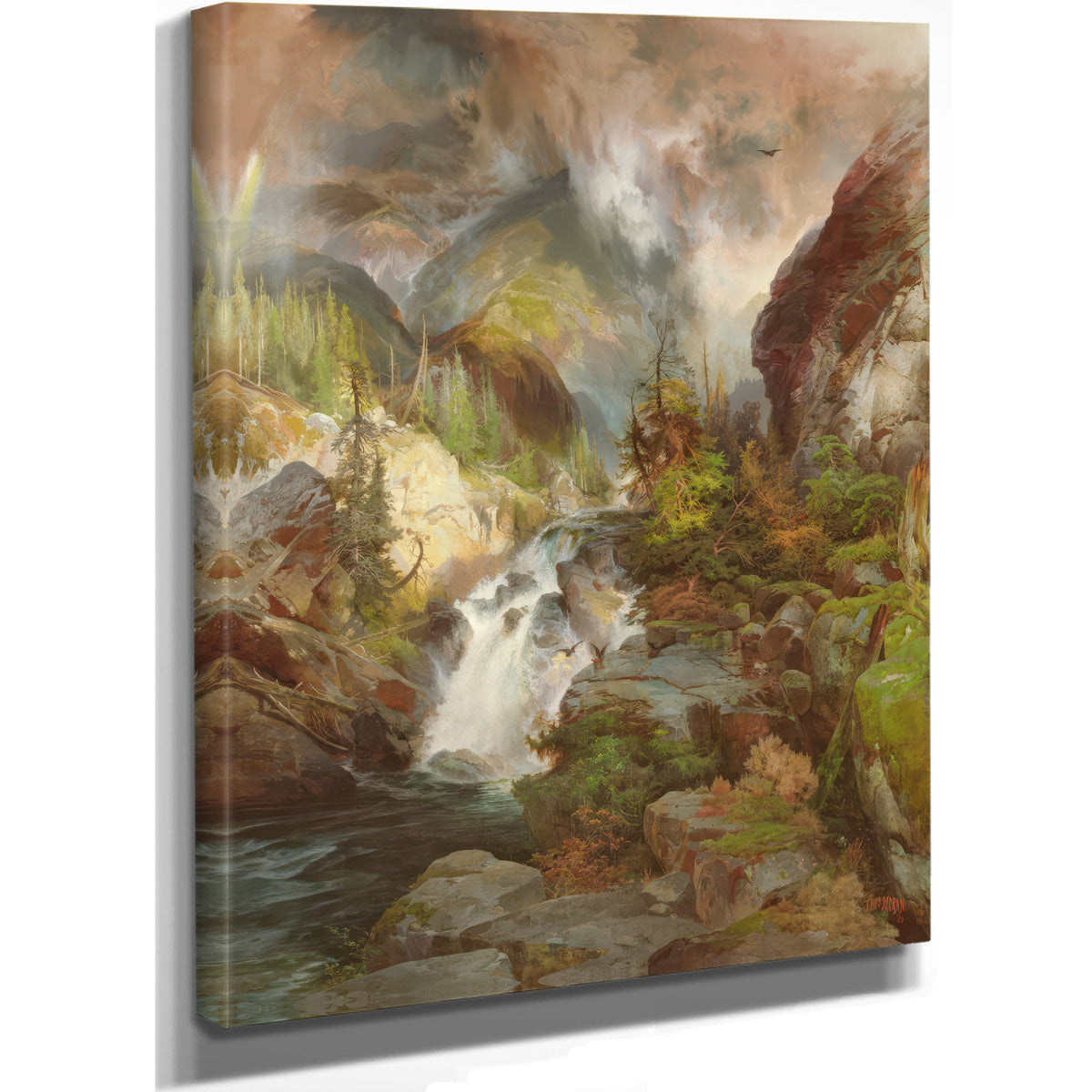 Children the Mountain By Thomas Moran