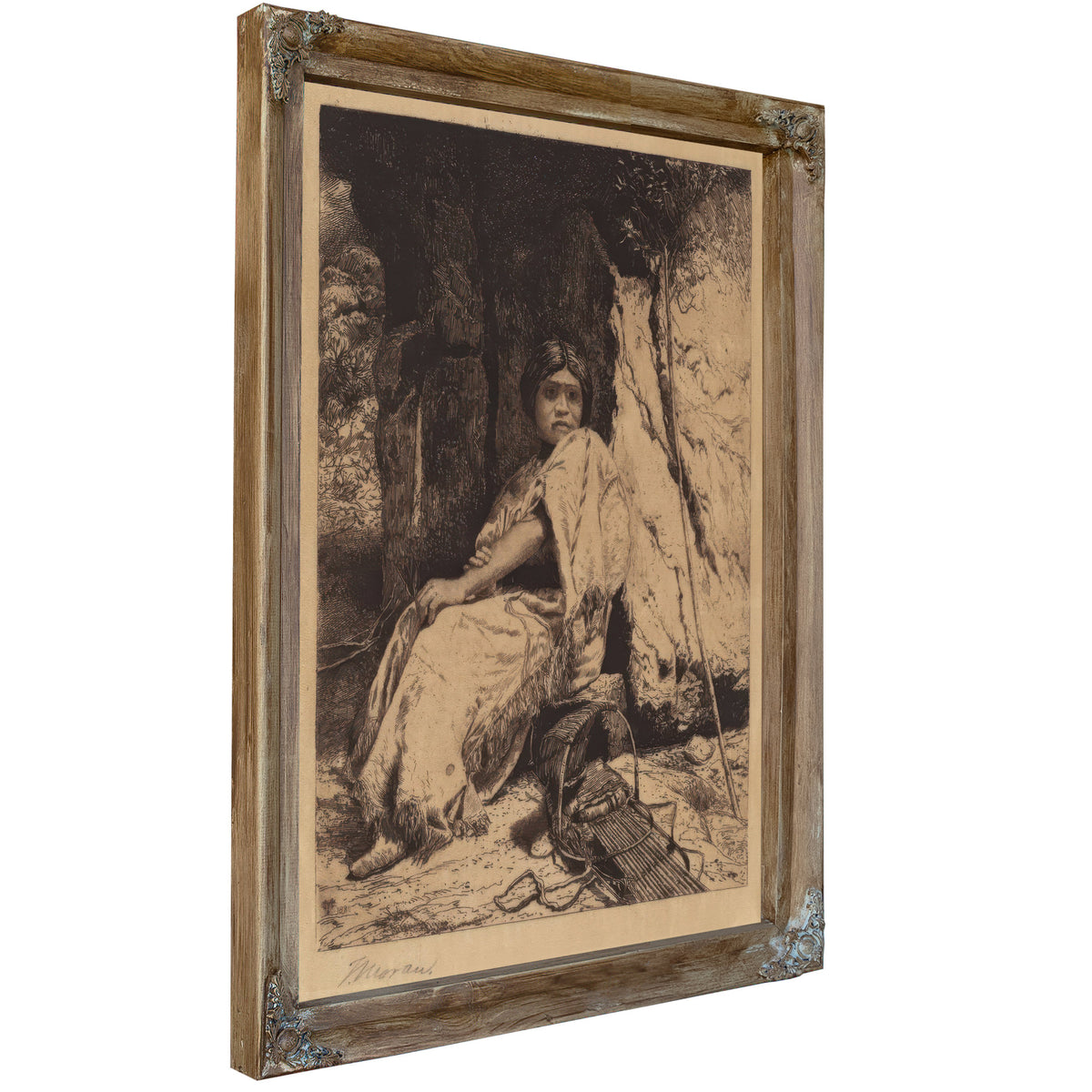 Empty Cradle 1246969 By Thomas Moran