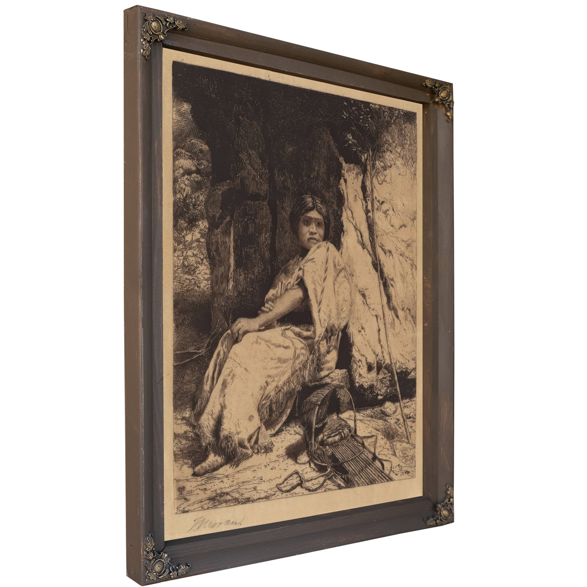 Empty Cradle 1246969 By Thomas Moran