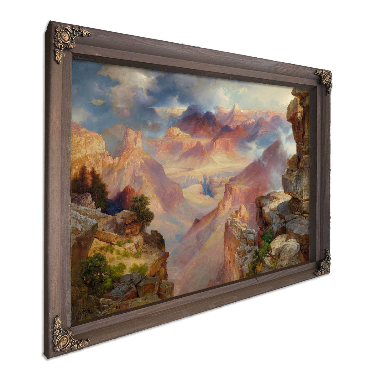 Thomas Moran Grand Canyon Arizona By Thomas Moran