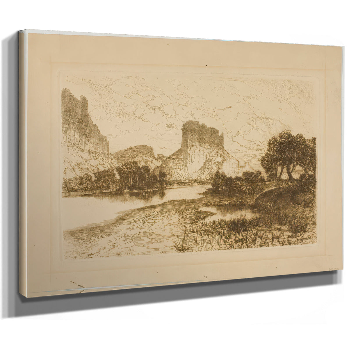 Thomas Moran Green River Wyoming 04 By Thomas Moran