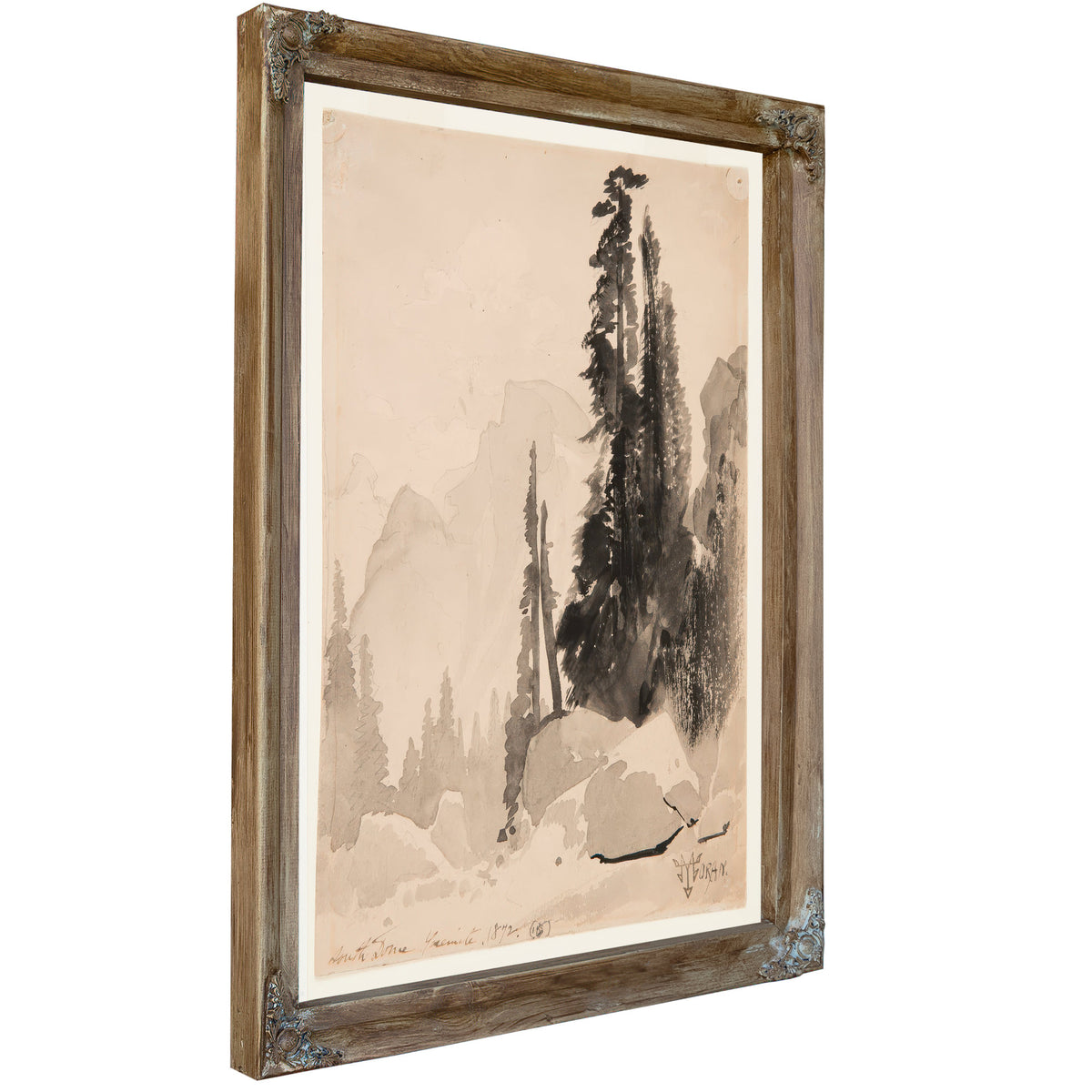 Half Dome Yosemite 02 By Thomas Moran