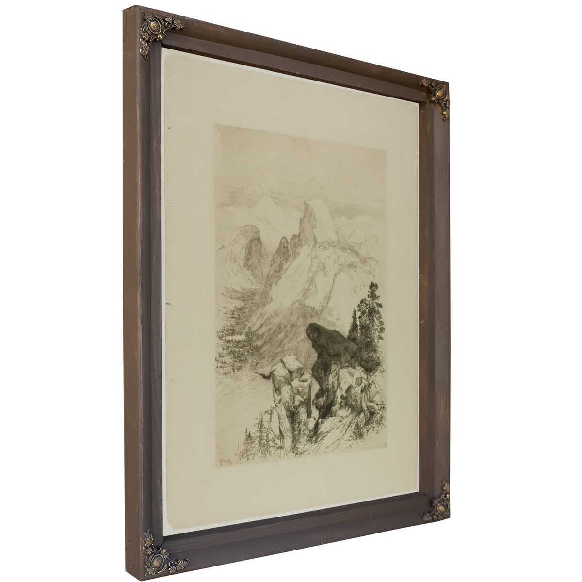 Halfdome View Moran Point By Thomas Moran