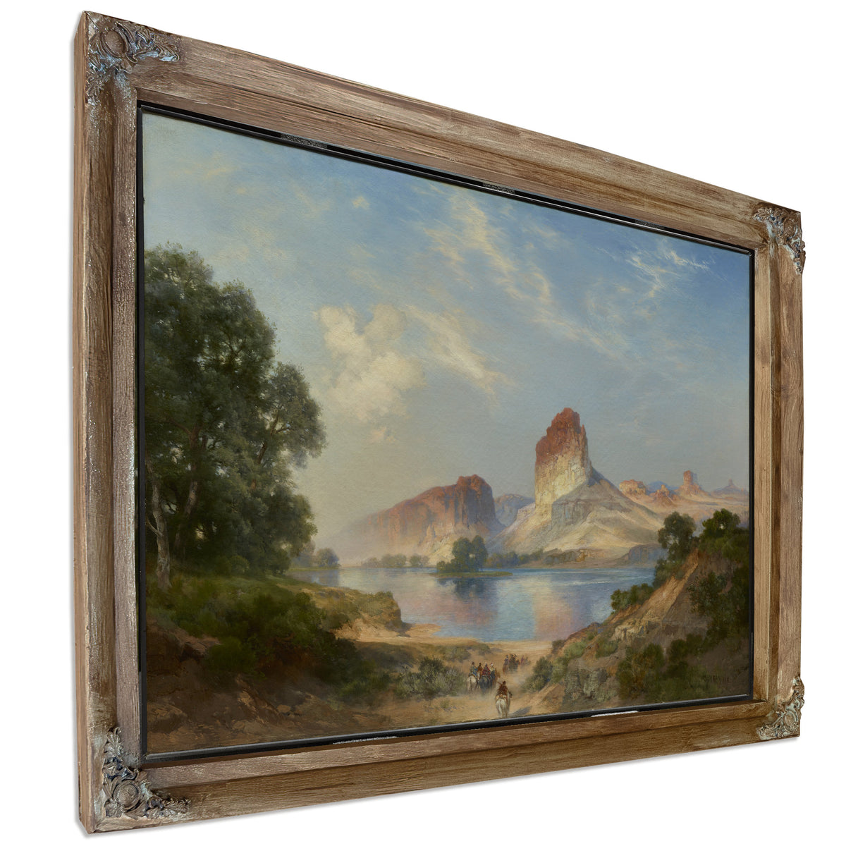 Thomas Moran Indian Paradise Green By Thomas Moran