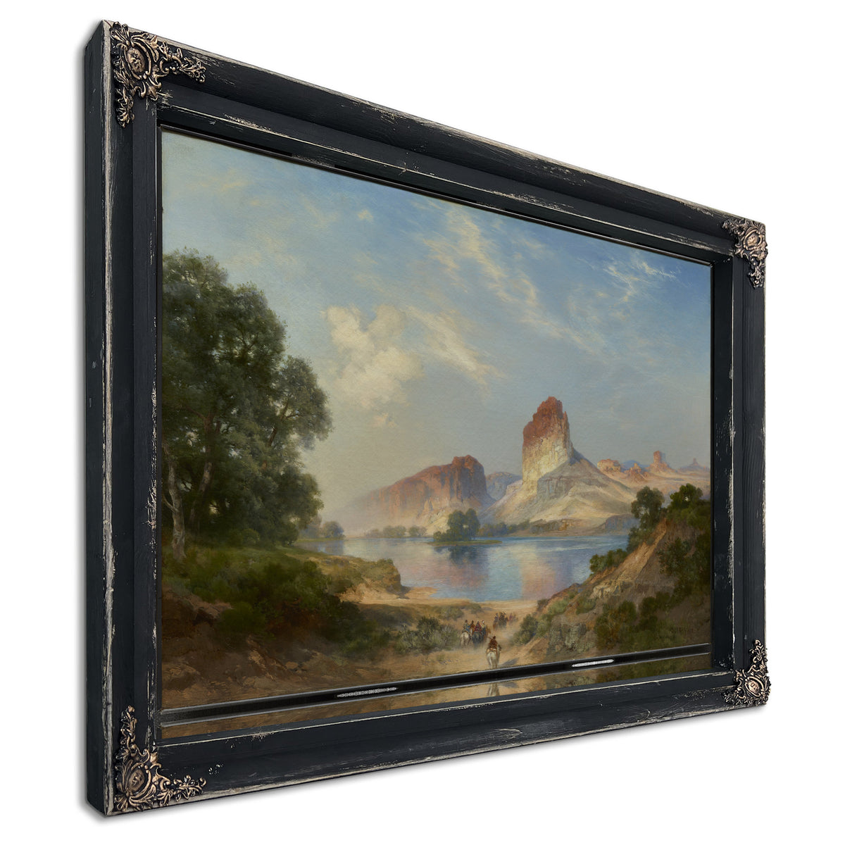 Thomas Moran Indian Paradise Green By Thomas Moran