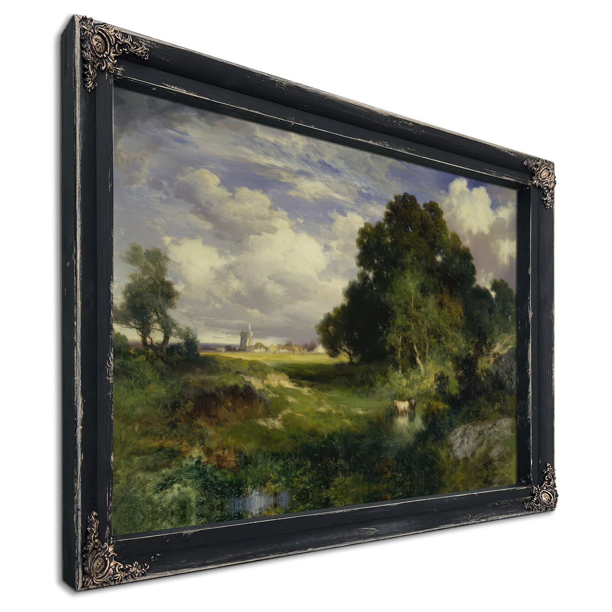 Thomas Moran Midsummer Day East By Thomas Moran