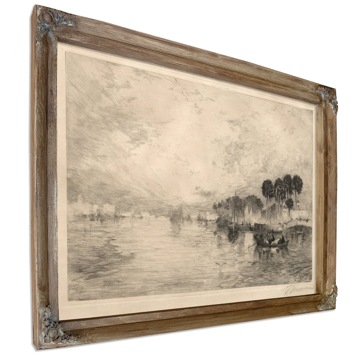 Thomas Moran Morning the St Johns By Thomas Moran