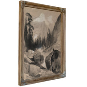 North Dome Yosemite 02 By Thomas Moran