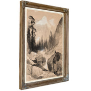 North Dome Yosemite By Thomas Moran