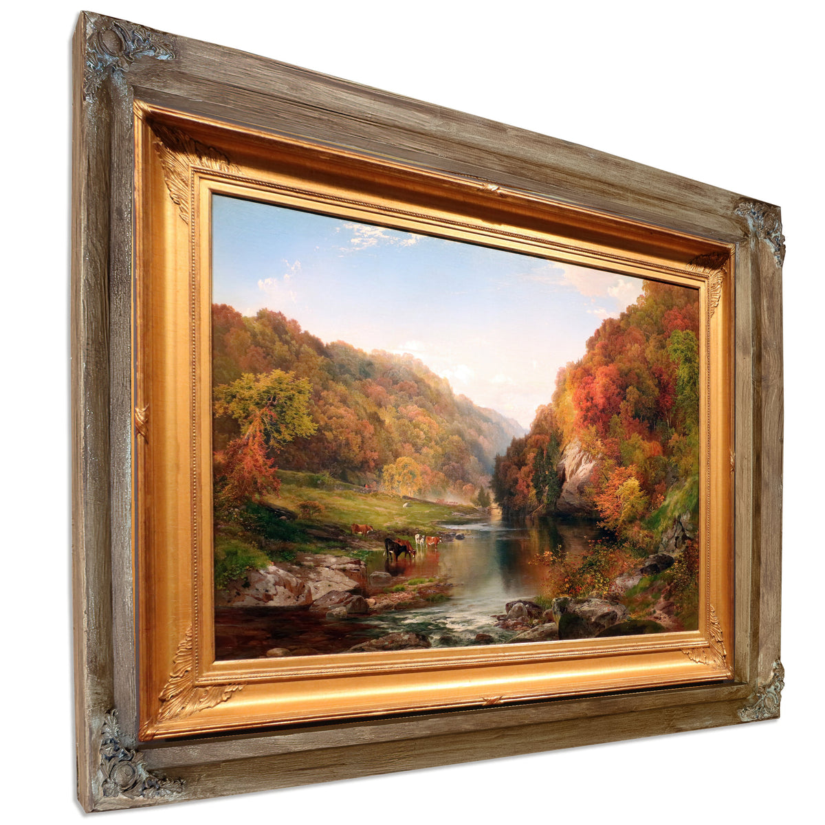 Thomas Moran Pomeriggio Autunnale Il By Thomas Moran
