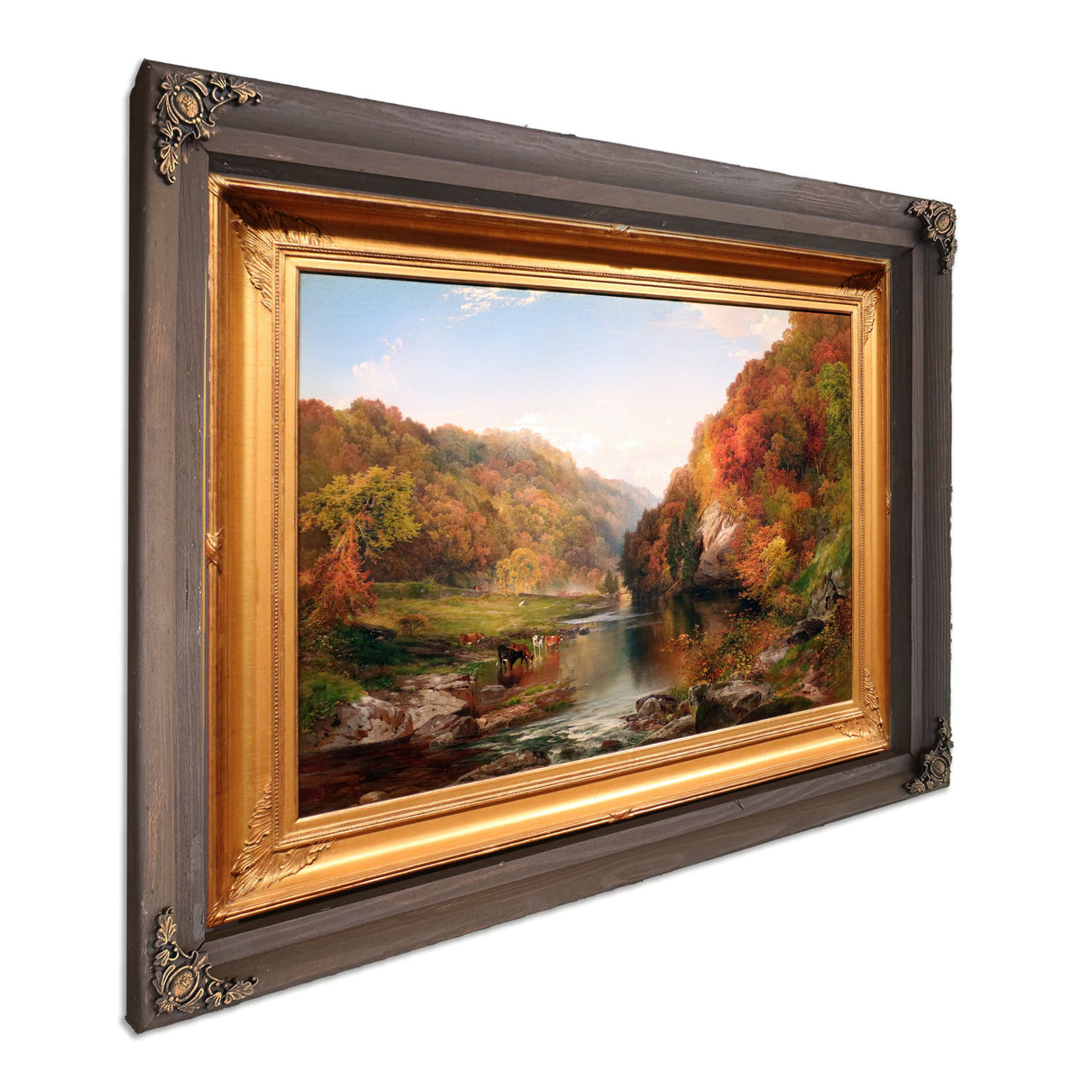 Thomas Moran Pomeriggio Autunnale Il By Thomas Moran
