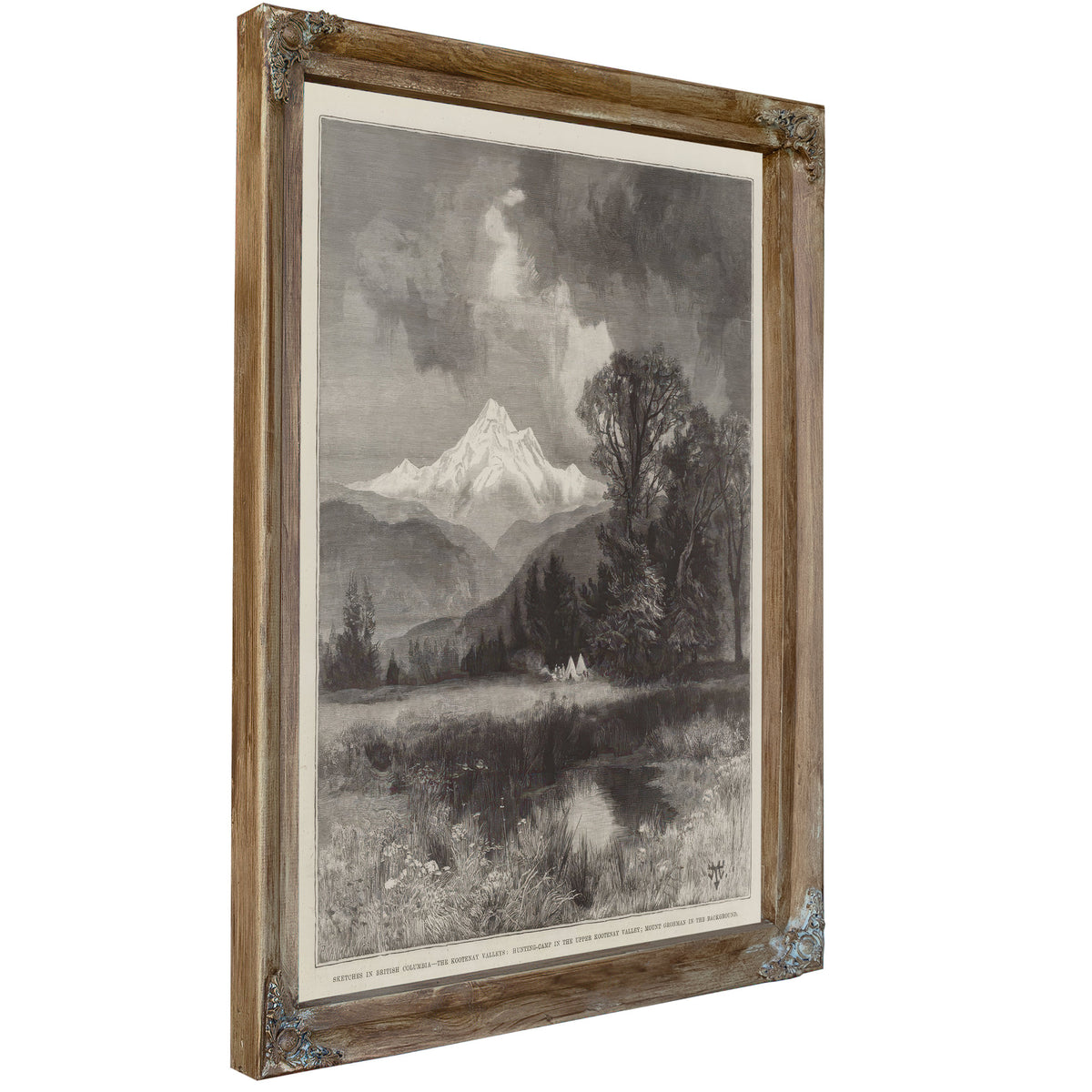 Sketches British Columbia By Thomas Moran