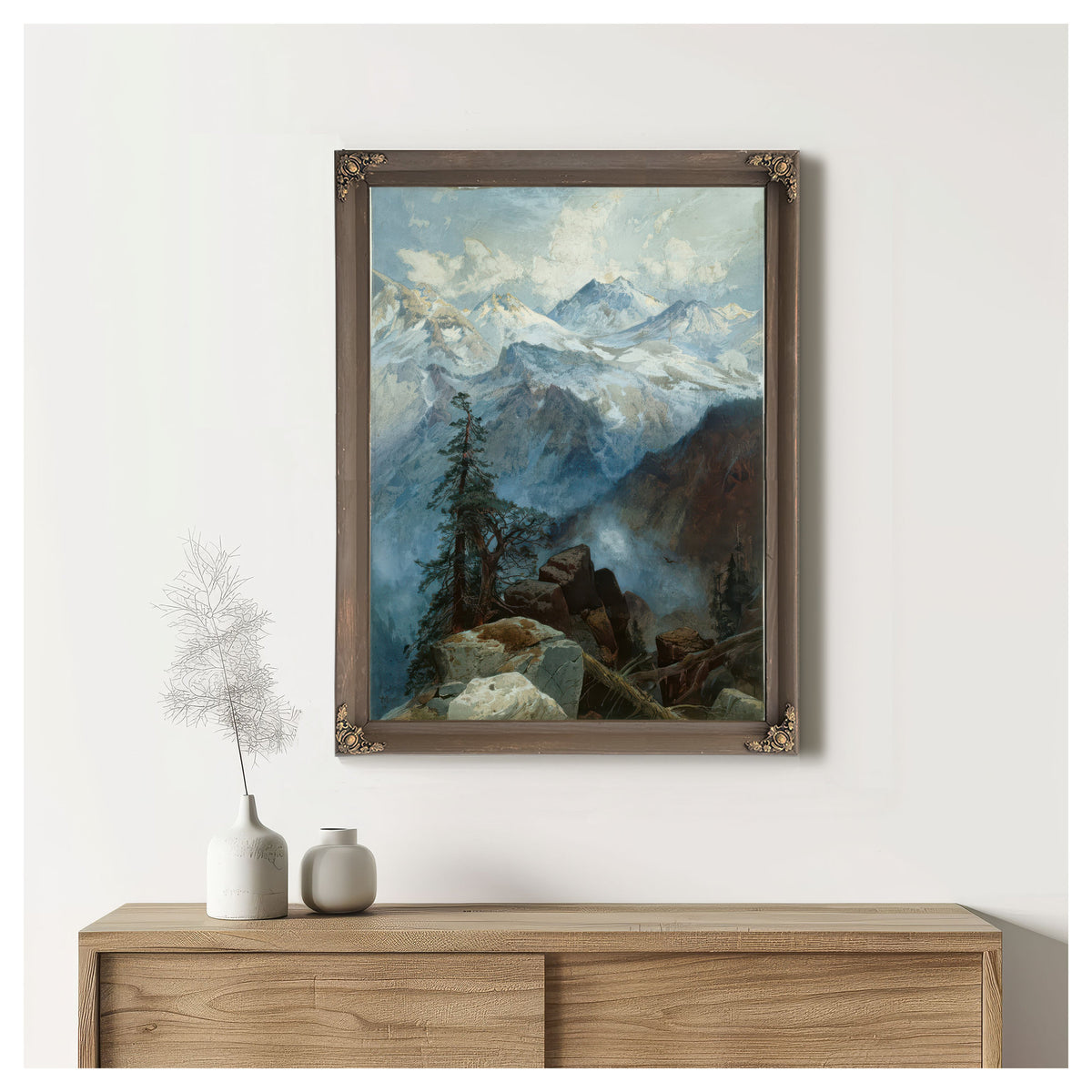 Summit the Sierras By Thomas Moran