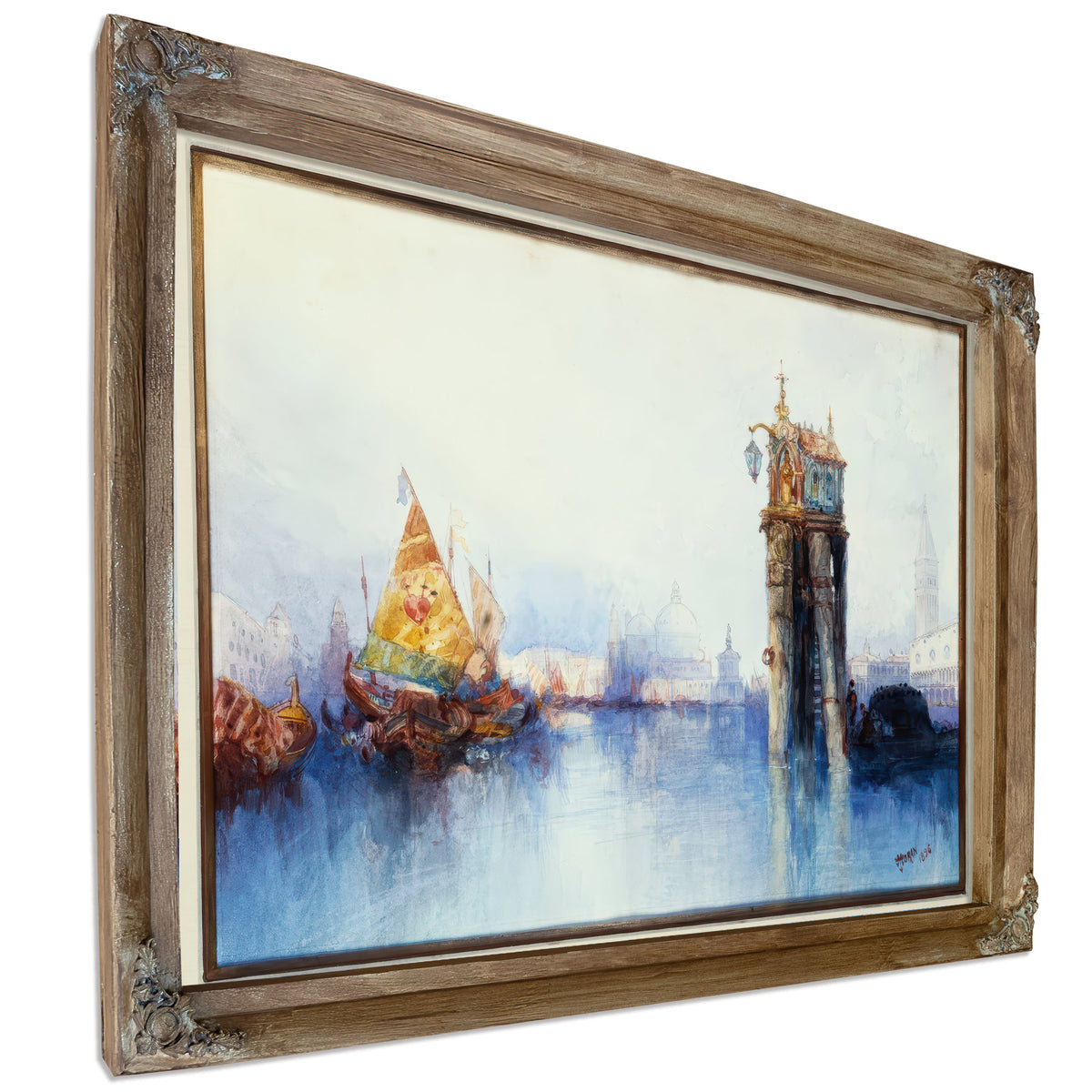 Thomas Moran the Canal 1896 824386 By Thomas Moran