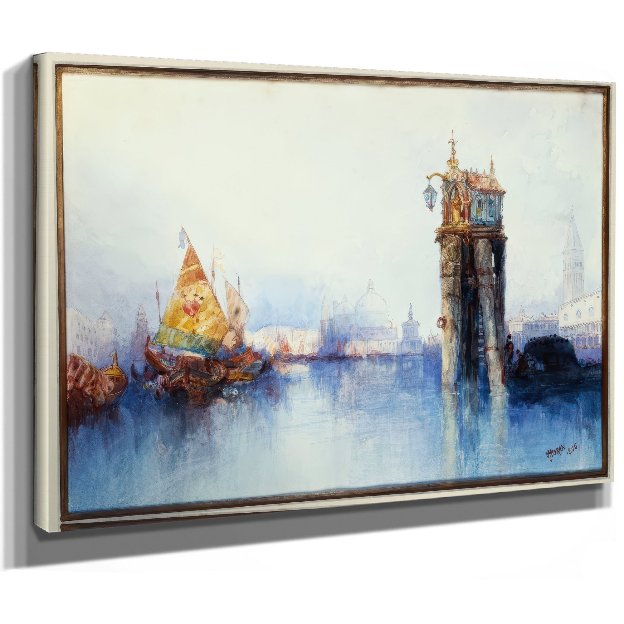 Thomas Moran the Canal 1896 824386 By Thomas Moran