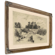 Thomas Moran the Newark Meadows By Thomas Moran