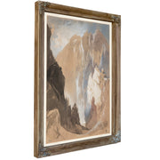 Toltec Gorge Eva Cliff By Thomas Moran