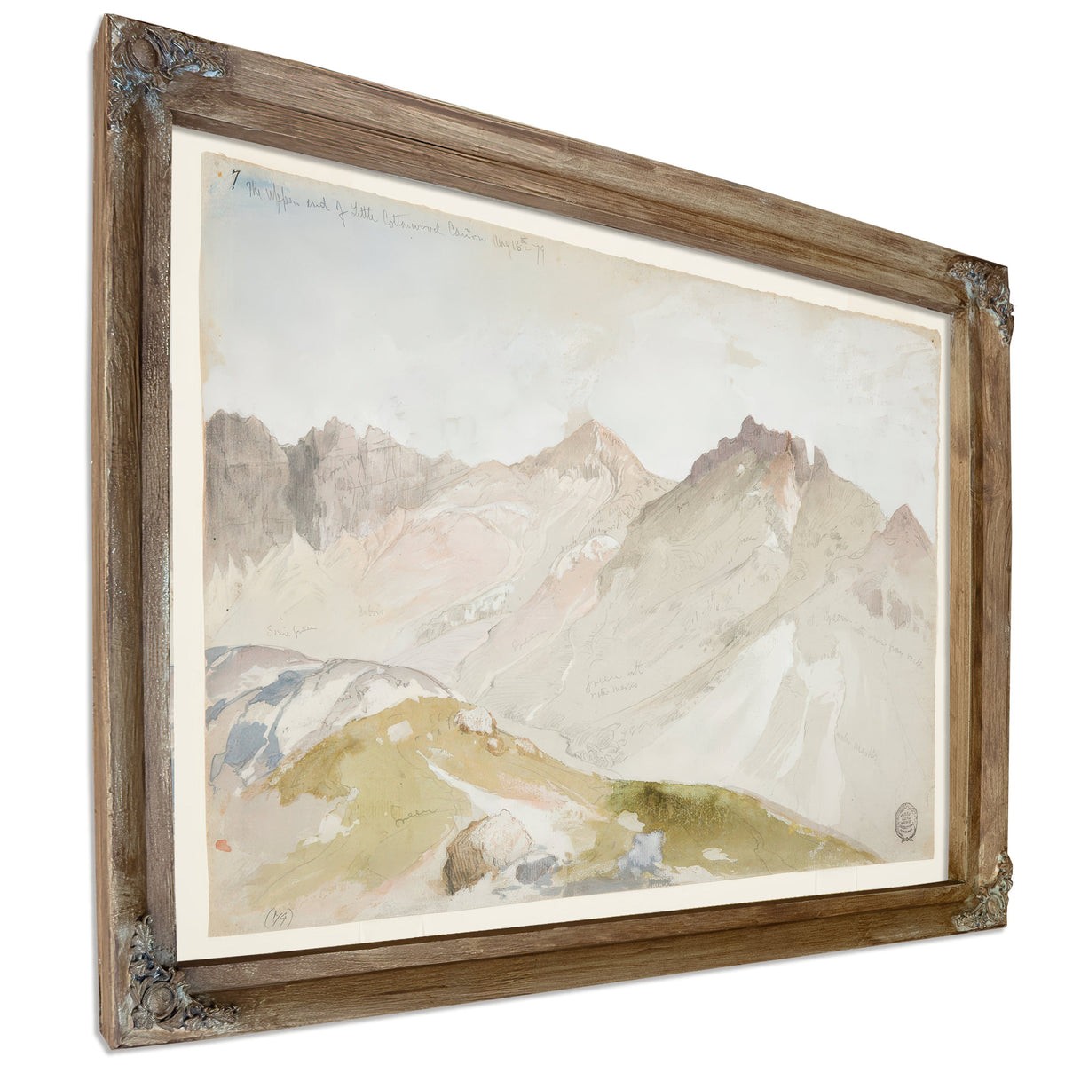 Thomas Moran Upper End Little By Thomas Moran