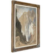 Toltec Gorge Eva Cliff the West By Thomas Moran