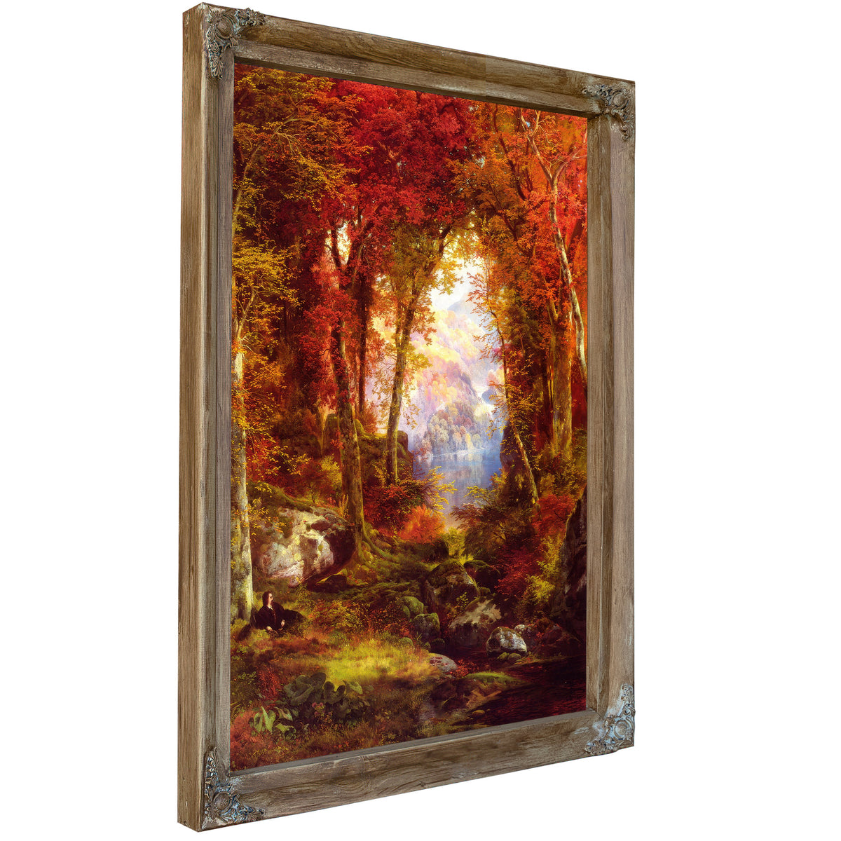 Under Trees By Thomas Moran