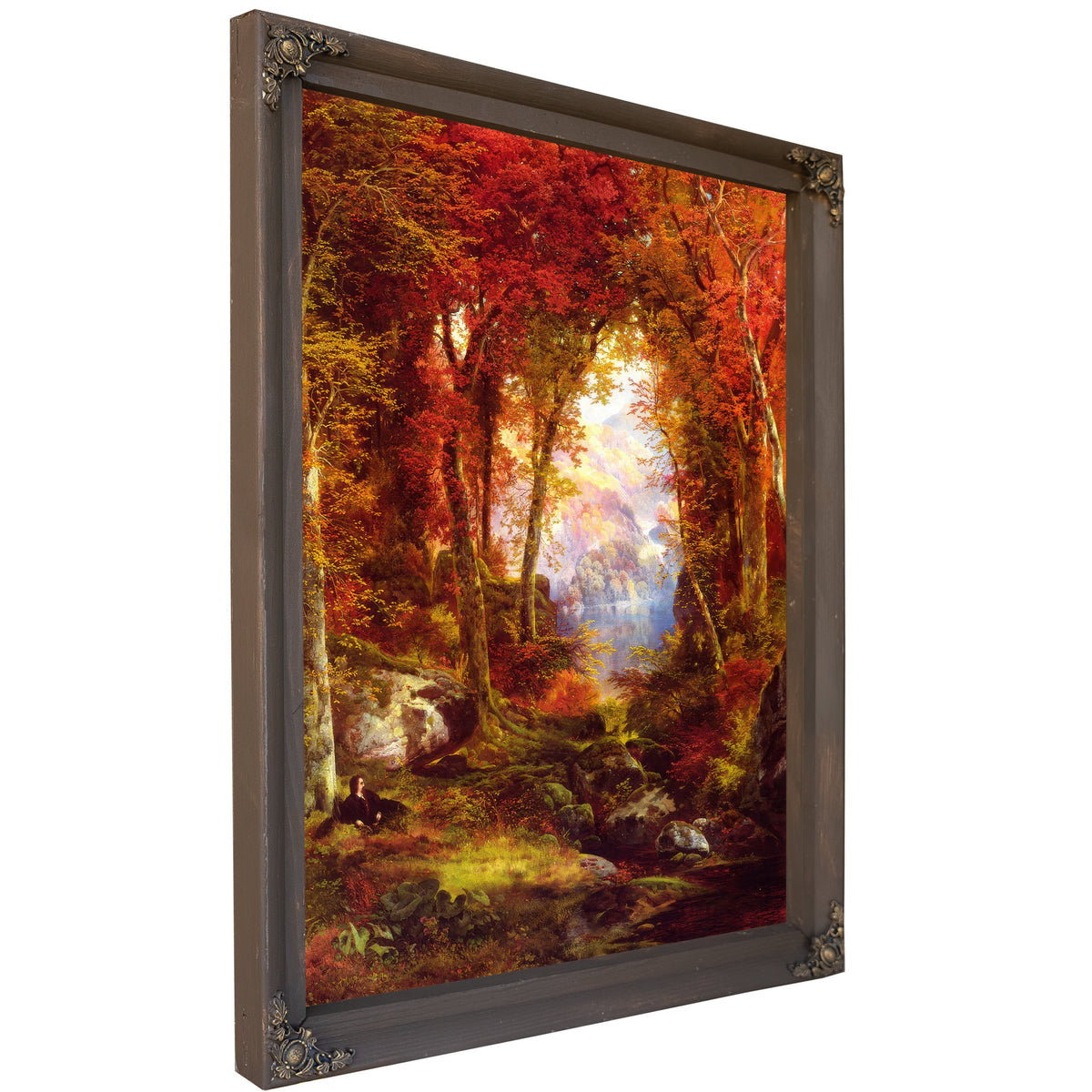 Under Trees By Thomas Moran