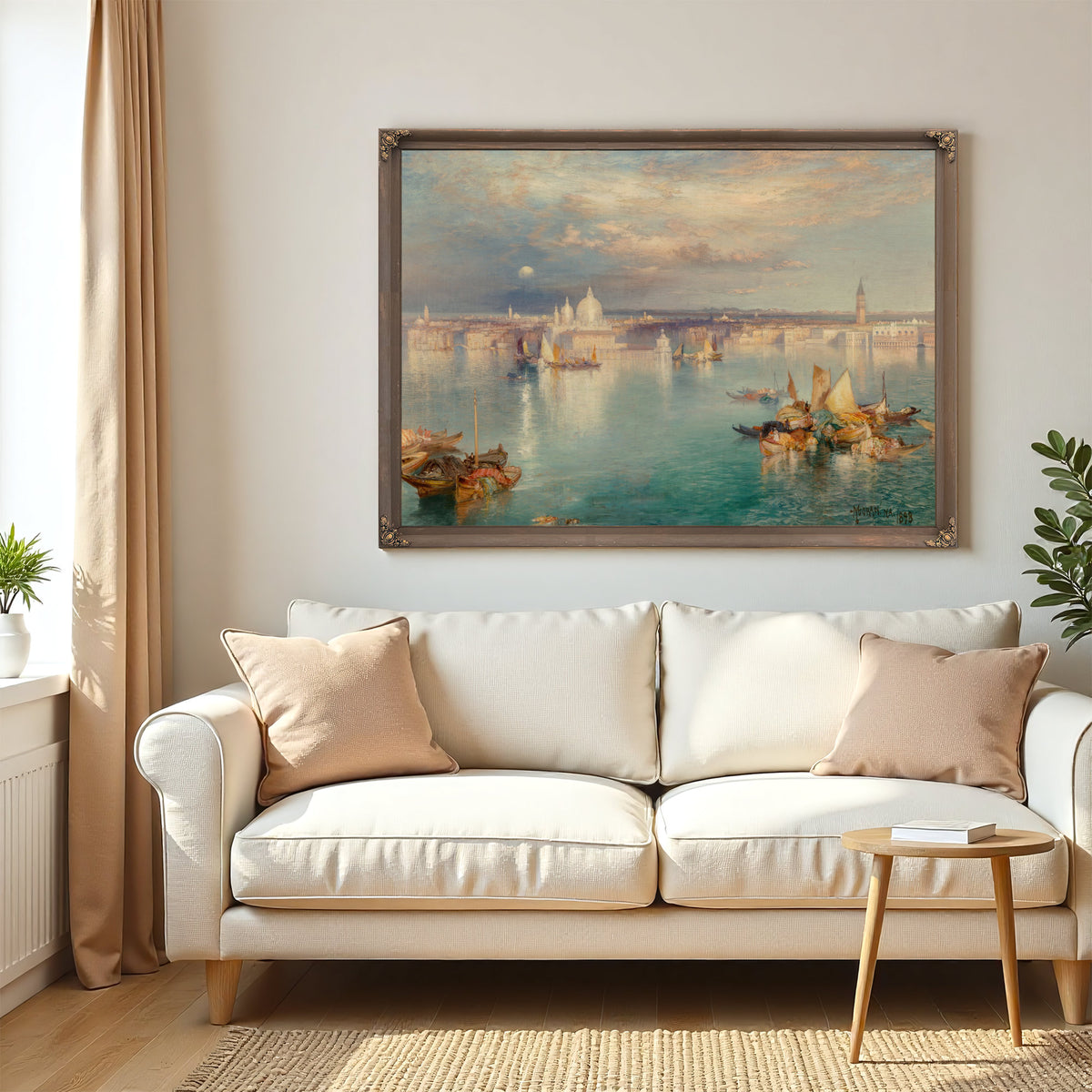 Venetian Scene 1898 By Thomas Moran
