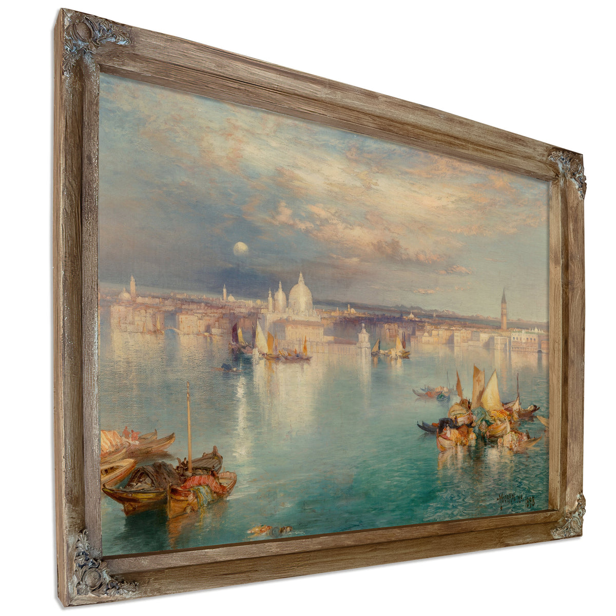 Venetian Scene 1898 By Thomas Moran