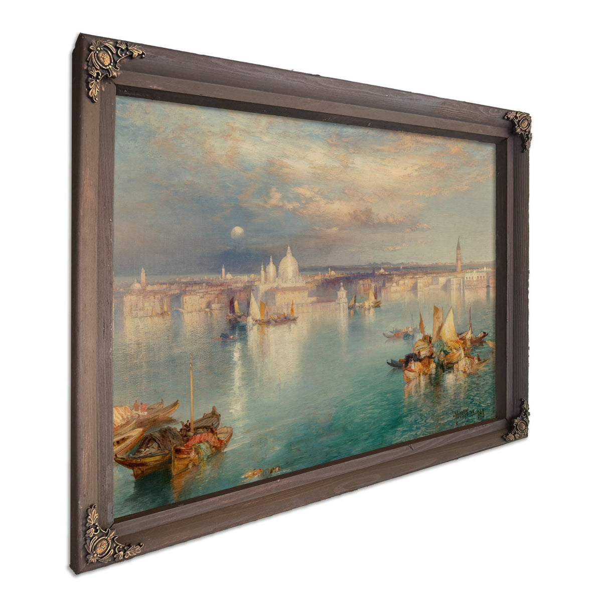 Venetian Scene 1898 By Thomas Moran