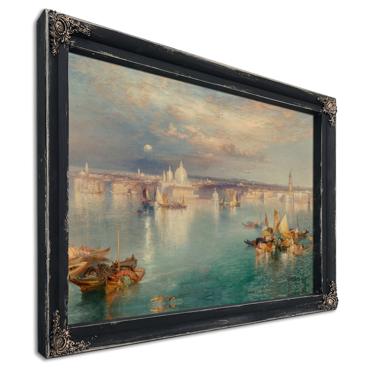 Venetian Scene 1898 By Thomas Moran
