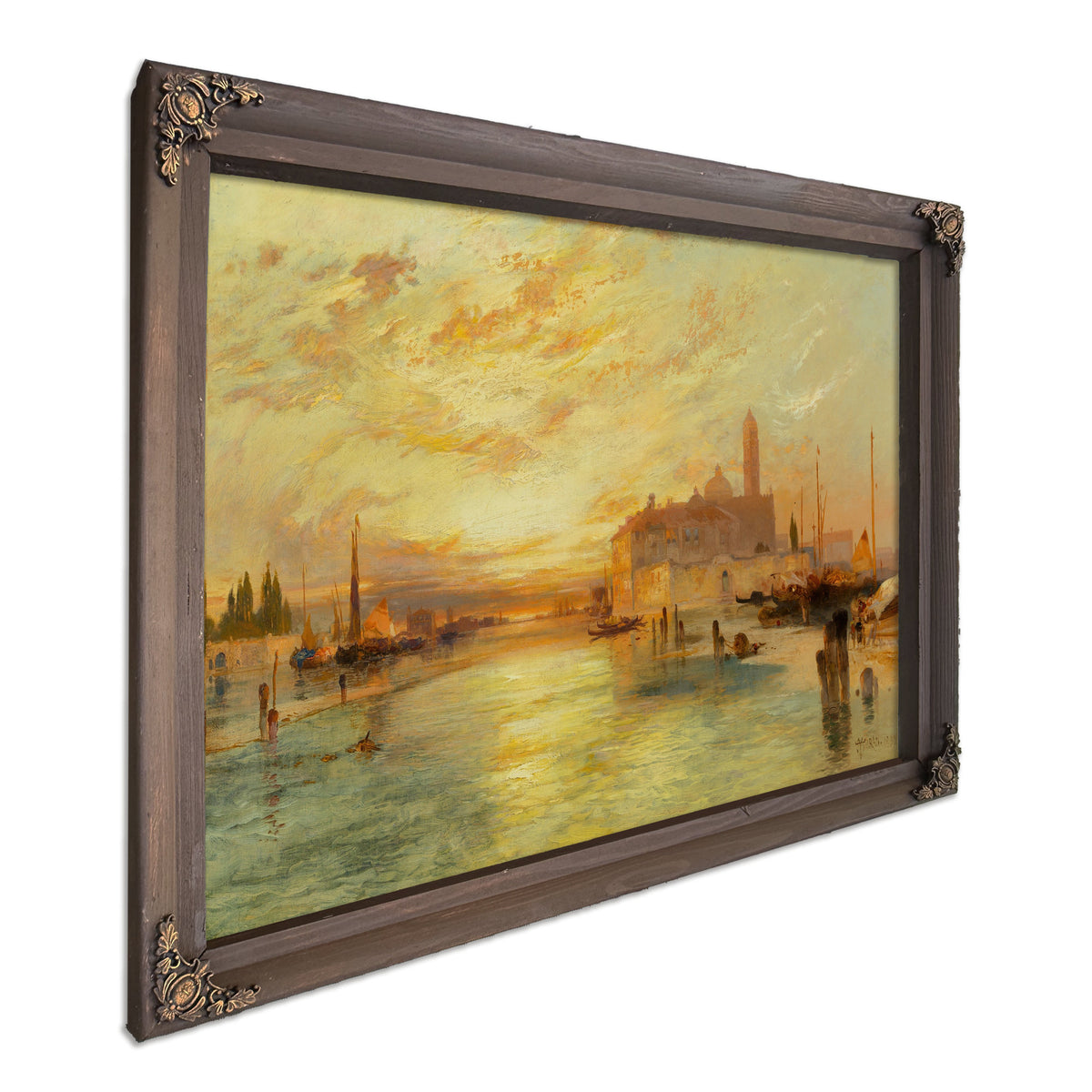 Venice 1890 By Thomas Moran